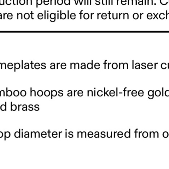 Melody Ehsani Bamboo "Ratchet" Hoop Earrings - Picture 7 of 7